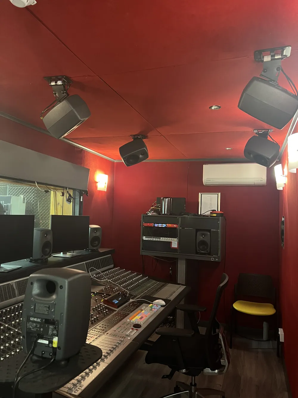 Glasgow recording studio session