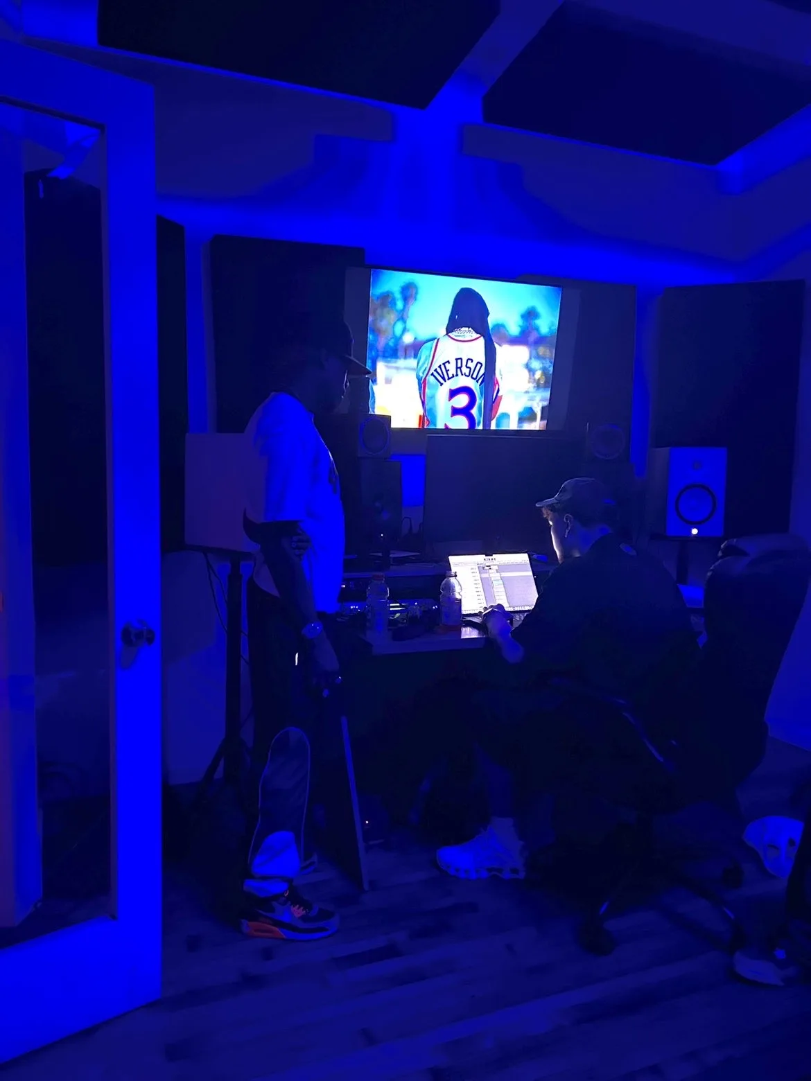New York recording studio session